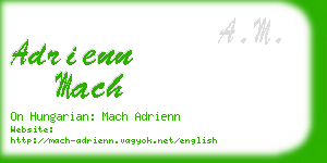 adrienn mach business card